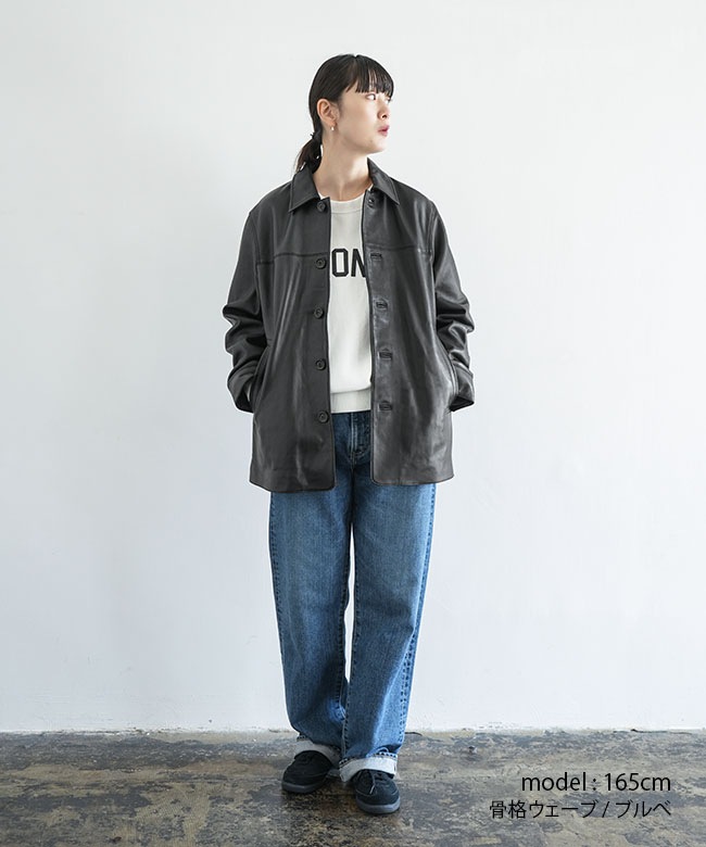 JL254L06]JOHNBULL(ジョンブル) レザージャケット アウター 革ジャン