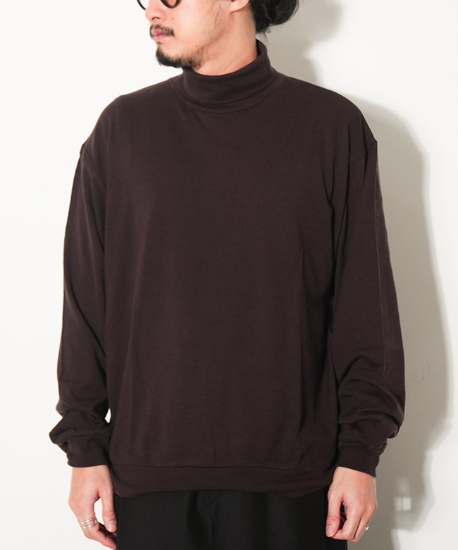 UCS96-KC219]ULTERIOR(アルテリア)SUPER FINE WOOL COTTON TURTLE-NECK