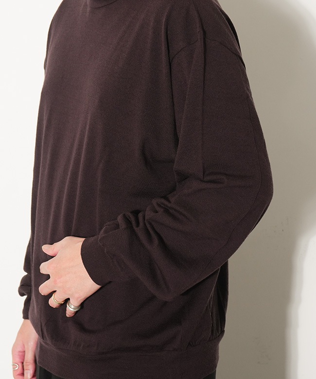 SALE 30%OFF】ULTERIOR(アルテリア)SUPER FINE WOOL COTTON TURTLE