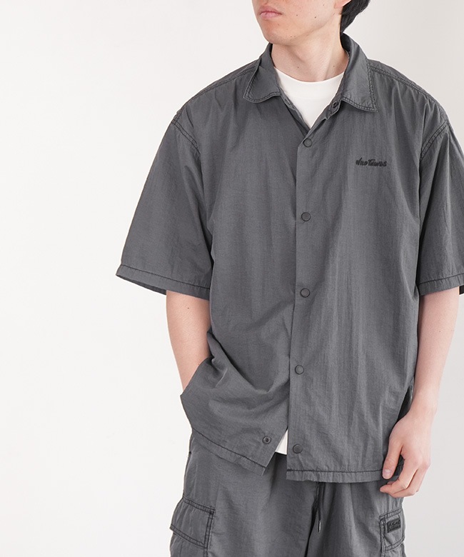 WILD THINGS(ワイルドシングス) DOUBLE DYED NYLON BRISK SHIRT ダブル