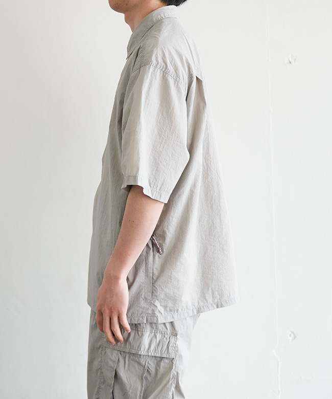 WILD THINGS(ワイルドシングス) DOUBLE DYED NYLON BRISK SHIRT ダブル
