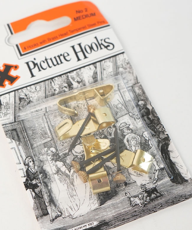 DETAIL(ディティール)X Picture Hooks No2 set of 4 