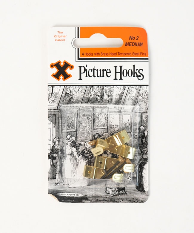DETAIL(ディティール)X Picture Hooks No2 set of 4 