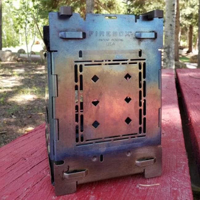 FIREBOX ファイアーボックス　中古美品 FIREBOX ファイアーボックス フリースタイルストーブ チタン FB