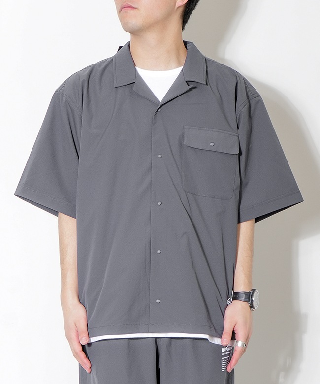 SALE 30%OFF】[WT25041AD]WILD THINGS(ワイルドシングス) OPEN COLLAR