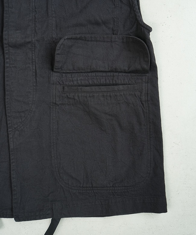 VC-2766]Veritecoeur(ヴェリテクール) ワッシャーベスト レディース