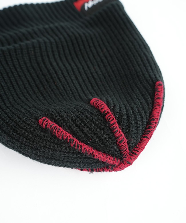 N2532-3C059A]NANGA(ナンガ) BOX LOGO BULKY BEANIE/ボックス