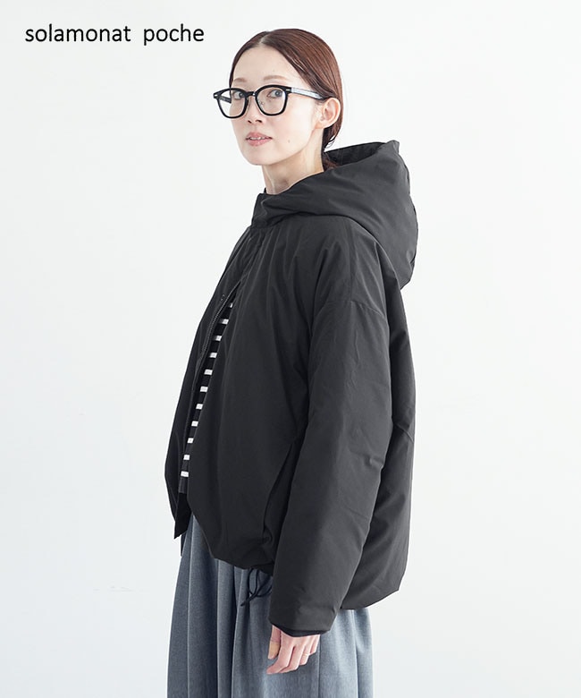◇[poche-pdw-fdjk]solamonat poche(ソラモナポッシェ) ばさっとフード