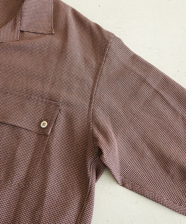 SALE 30%OFF】ULTERIOR(アルテリア)RAYON LINEN CHECK W/P SHIRT