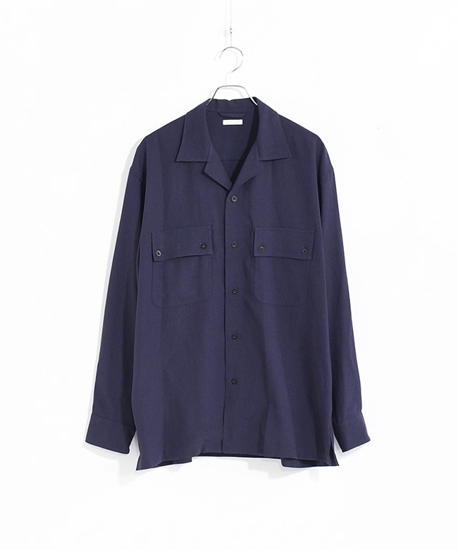 ULTERIOR(アルテリア)RAYON LINEN CHECK W/P SHIRT(レーヨンリネン