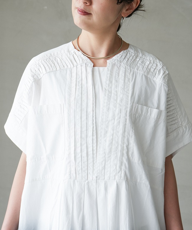 si-si-si comfort(スースースーコンフォート) GRADIENT DYE PINTUCK