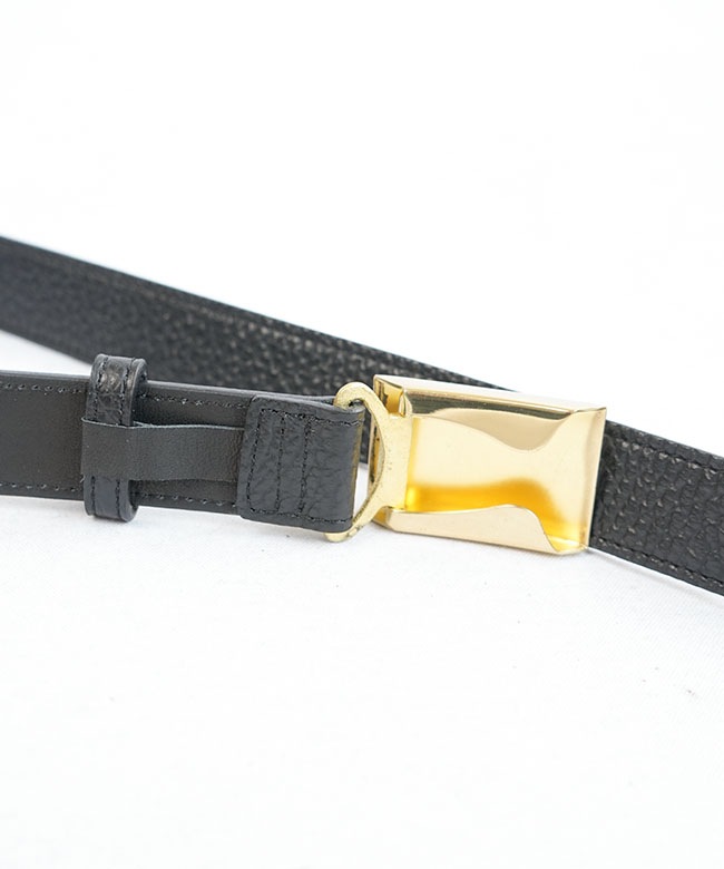 scye/SCYE BASICS(サイ/サイベーシックス) Shrink Leather Box Buckle