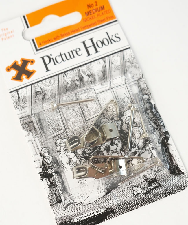 DETAIL(ディティール)X Picture Hooks No2 set of 4 
