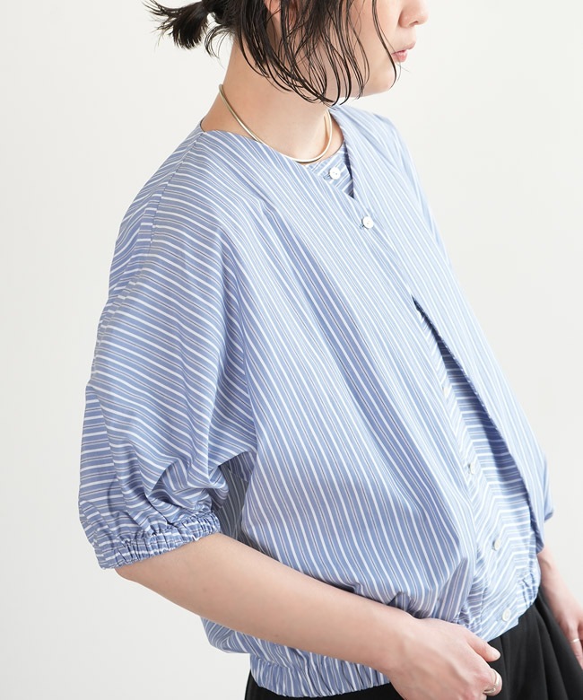 si-si-si comfort(スースースーコンフォート) BALLOON BLOUSE バルーン