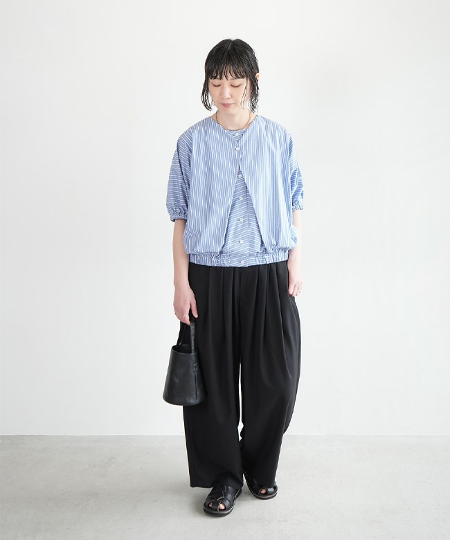 si-si-si comfort(スースースーコンフォート) BALLOON BLOUSE バルーン