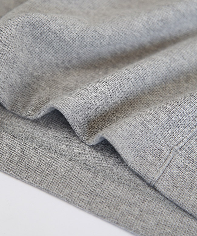 EVCON JAMIESON'S KNIT POLO グレー EVCON JAMIESON'S KNIT POLO グレー EVCON JAMIESON'S KNIT POLO