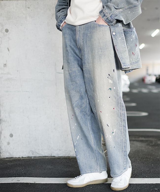 SALE 20%OFF】[PT2201-N]tsuzuli(ツヅリ) EZ DENIM 5P PANTS NARROW