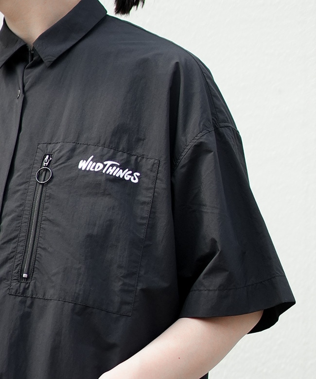 SALE 50%OFF】WILD THINGS(ワイルドシングス) BEACH SHIRTSビーチ 
