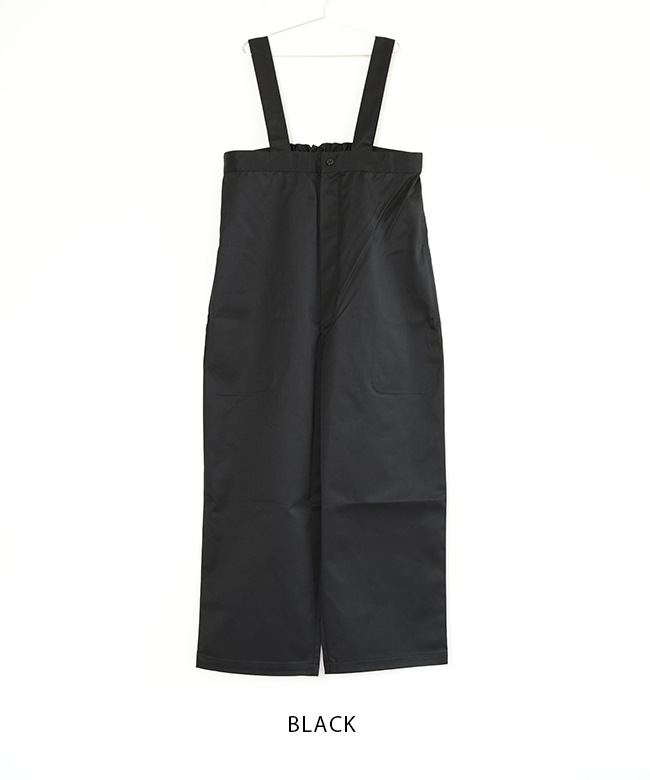 YAR-25SS-P32]Yarmo(ヤーモ) High Rise Brace Trousers