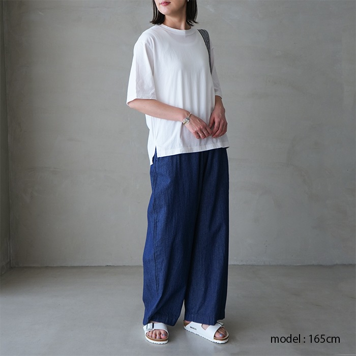 SALE 30%OFF】RINEN(リネン) 60/2スーピマ天竺 半袖クルーネック T