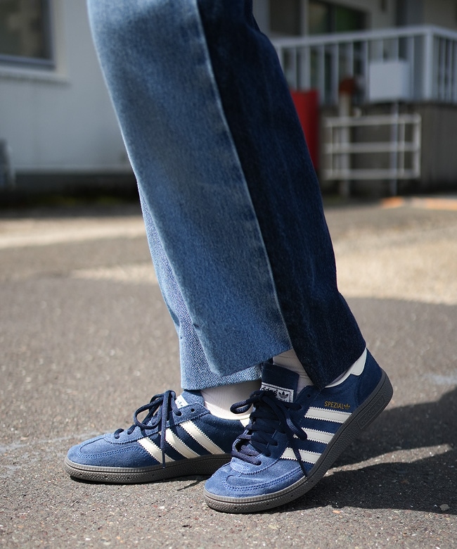 adidas SPEZIAL ネイビー/ライトブルー スニーカー adidas Spezial
