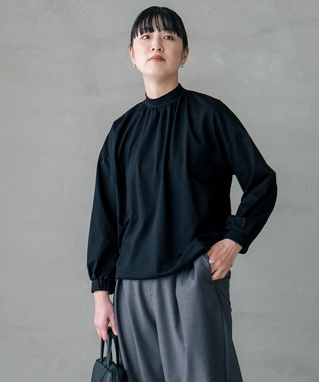 ◇[SMA-JT-HCD]SOLAMONAT(ソラモナ) ジェラート天竺 ハイネック