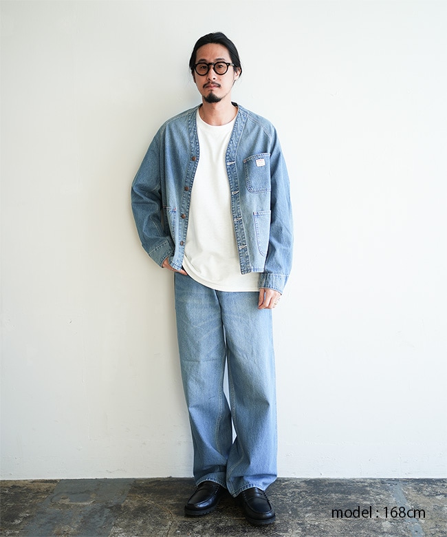 BIG-218-LB]BIG MAC(ビッグマック) DENIM PAINTER PANTS デニム