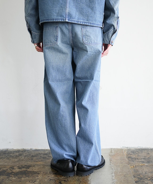 BIG-218-LB]BIG MAC(ビッグマック) DENIM PAINTER PANTS デニム