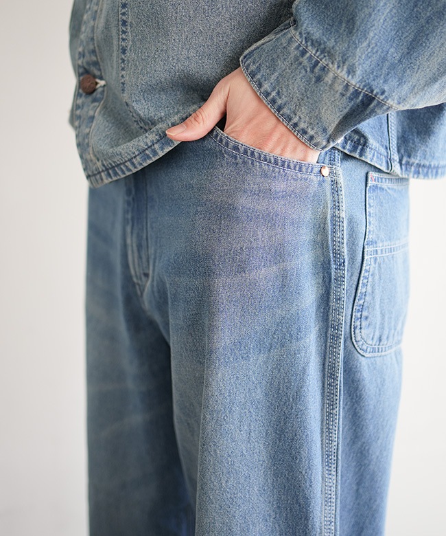 BIG MAC(ビッグマック) DENIM PAINTER PANTS デニムペインターパンツ