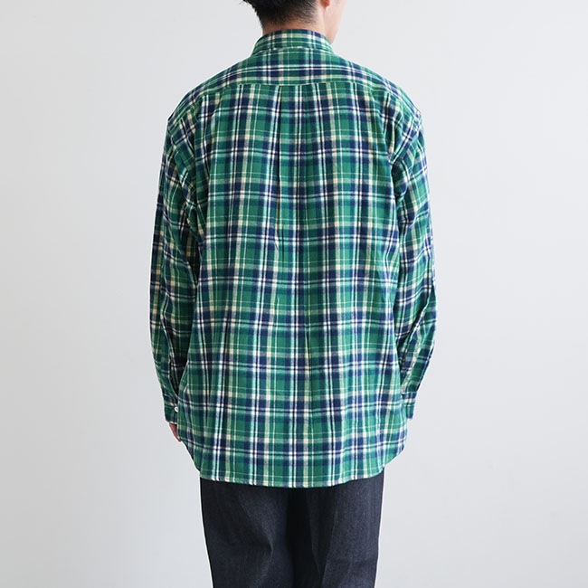 SALE 50%OFF】[233-91302]EVCON(エビコン) REGULAR COLLAR CHECK