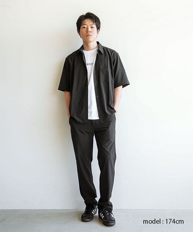 OTAS(オータス) ドットメッシュ リラックスパンツ メンズ ボトムス