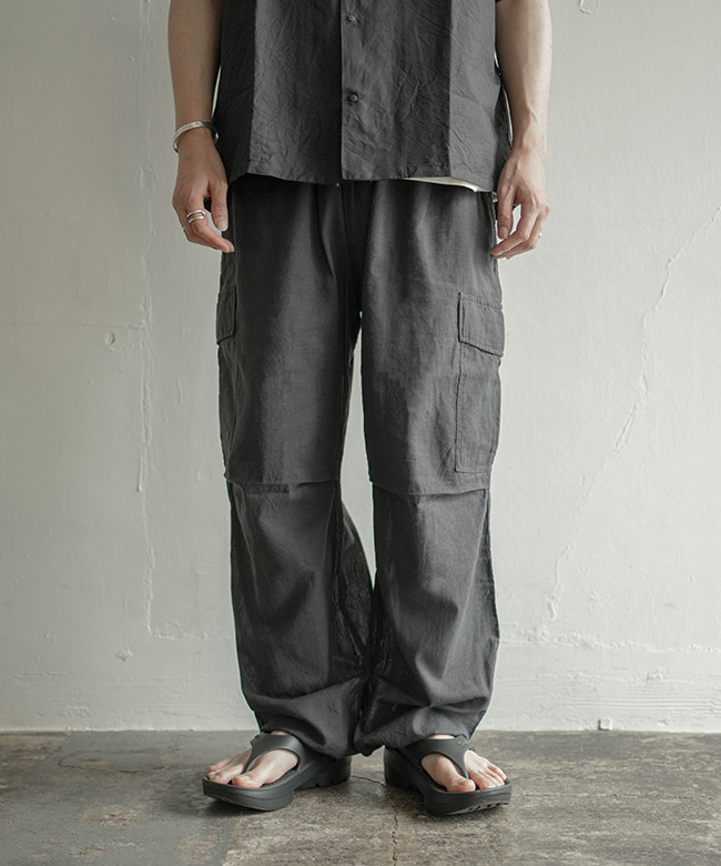 gold(ゴールド) SELVEDGE OXFORD EASY CARGO PANTS セルヴィッジ