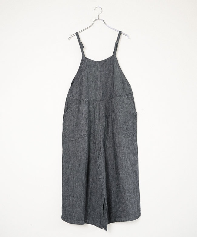 NATURAL LAUNDRY(ナチュラルランドリー)リネンデニム ガウチョ