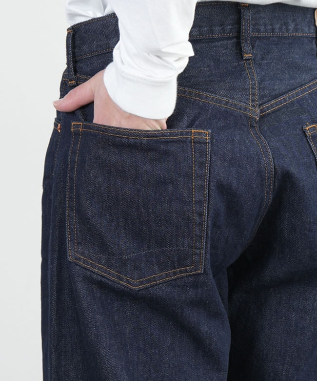 01-1010W-81]orSlow(オアスロウ) 101 DAD'S FIT DENIM PANTS 101