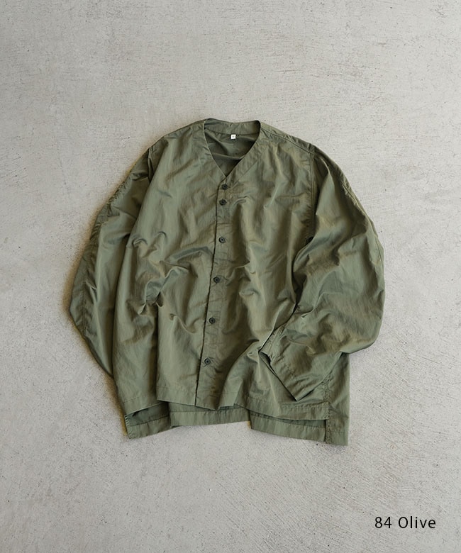 専用出品【FIRMUM】フィルマム Vネックジャケット ノーカラー 【XS】美品 CA-FR0802CD]FIRMUM(フィルマム) ビッグスリーブカーディガン