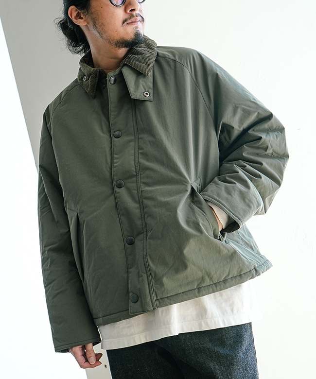 MCA1005]Barbour(バブアー) TRANSPORT PADDED CASUAL JACKET トランス