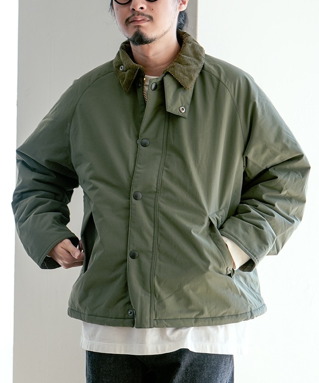 MCA1005]Barbour(バブアー) TRANSPORT PADDED CASUAL JACKET トランス