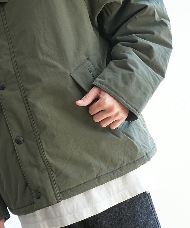 MCA1005]Barbour(バブアー) TRANSPORT PADDED CASUAL JACKET トランス