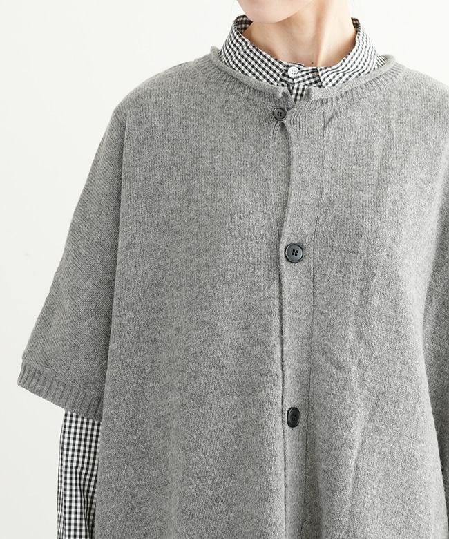 SALE 50%OFF】[8244K-013]grin(グリン) ソフトラムナイロン半袖