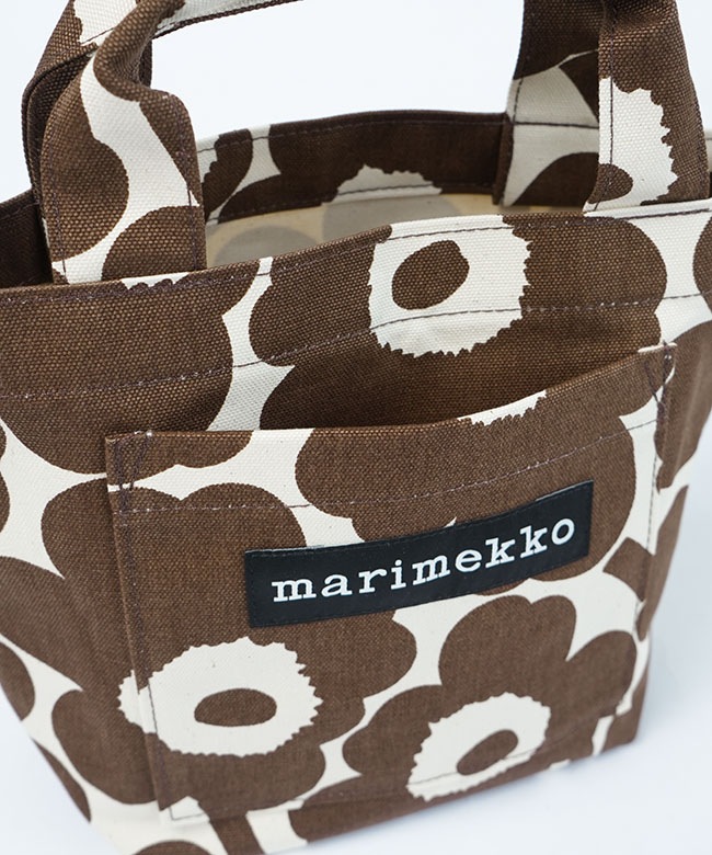 marimekko　マリメッコ　トートバッグ　ブラウン　ウニッコ　日本限定 国内正規販売店】[52259293984]marimekko(マリメッコ) 【日本