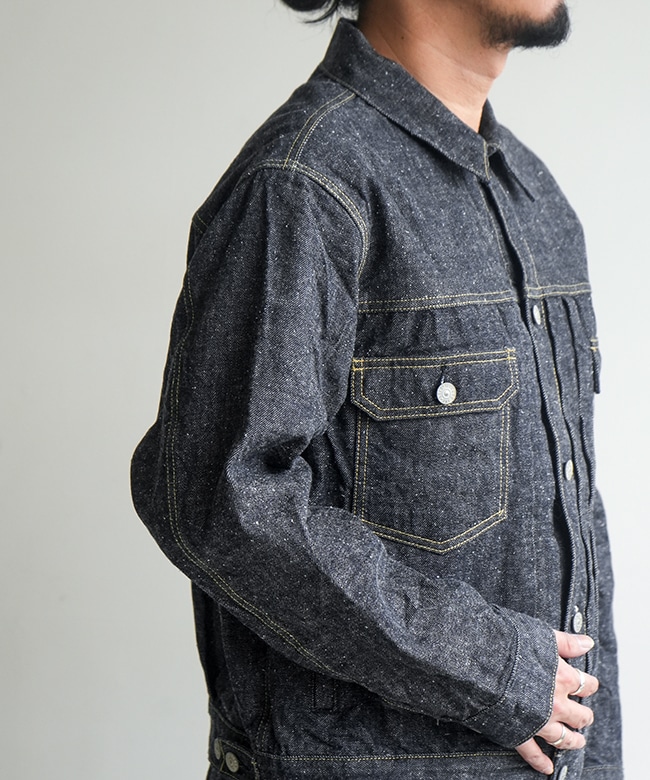 GL15674A]gold(ゴールド) RECYCLED WASTE SUVIN COTTON YARN