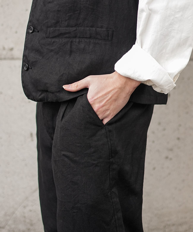 PORTER CLASSIC(ポータークラシック) LINEN CLASSIC PANTS リネン