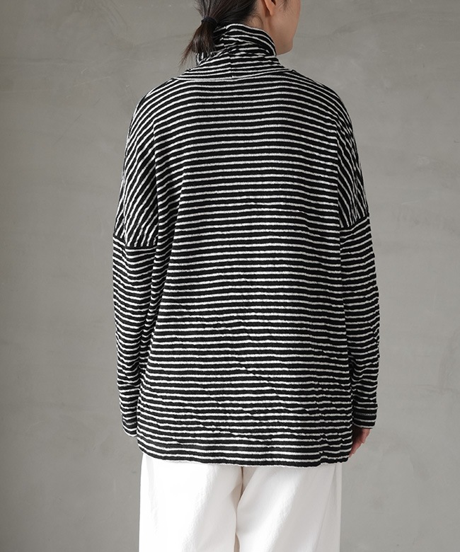 SALE 30%OFF】[P90660]prit(プリット) 1/25ウール綿接結ボーダー