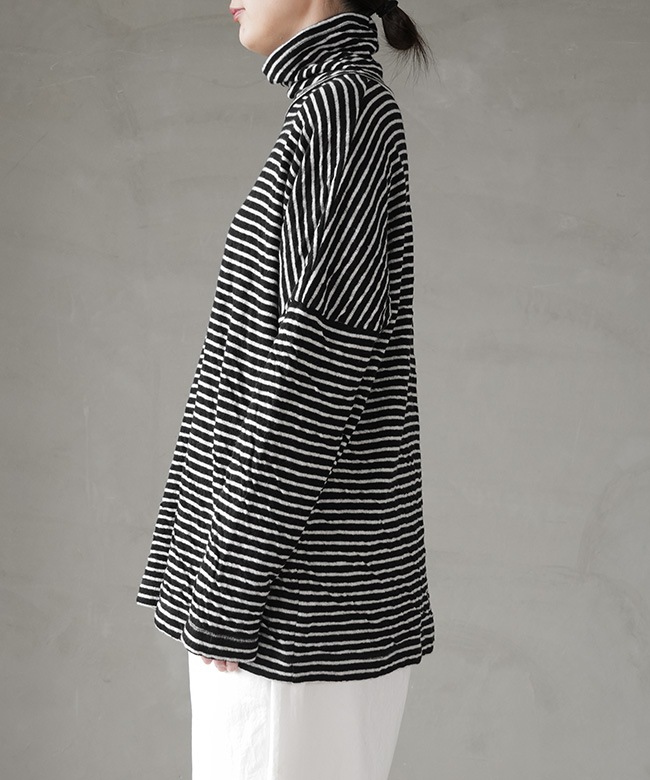 SALE 20%OFF】[P90660]prit(プリット) 1/25ウール綿接結ボーダー