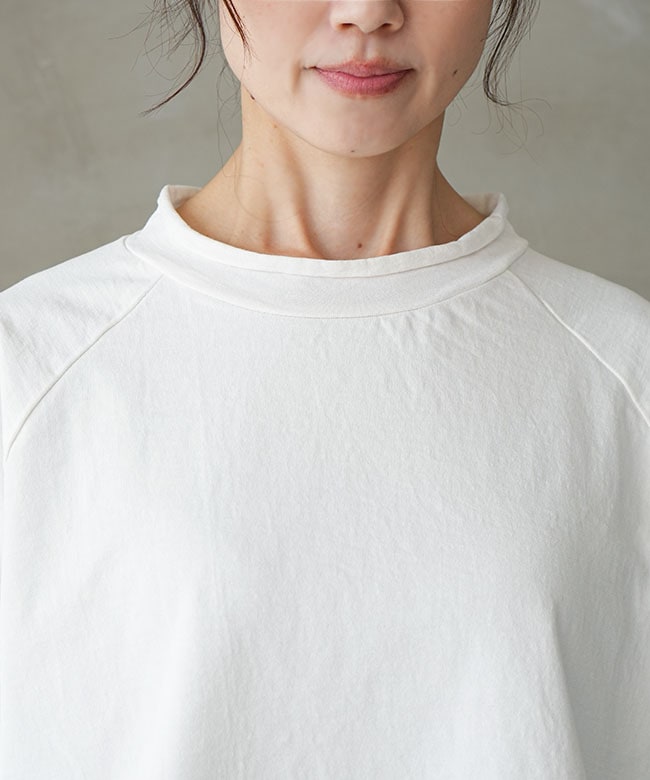 SOLAMONAT(ソラモナ) ラグランオーバーロックヘムプルオーバー トップス Tシャツ カットソー [sma-lk-pbct ...
