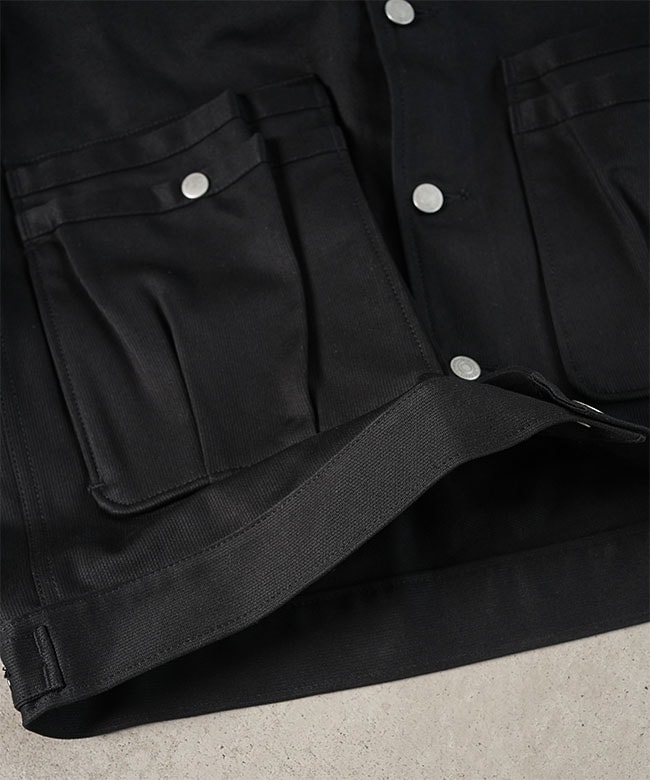 SASSAFRAS(ササフラス) OVERGROWN TRUG JACKET-PIQUE オーバーグロウン