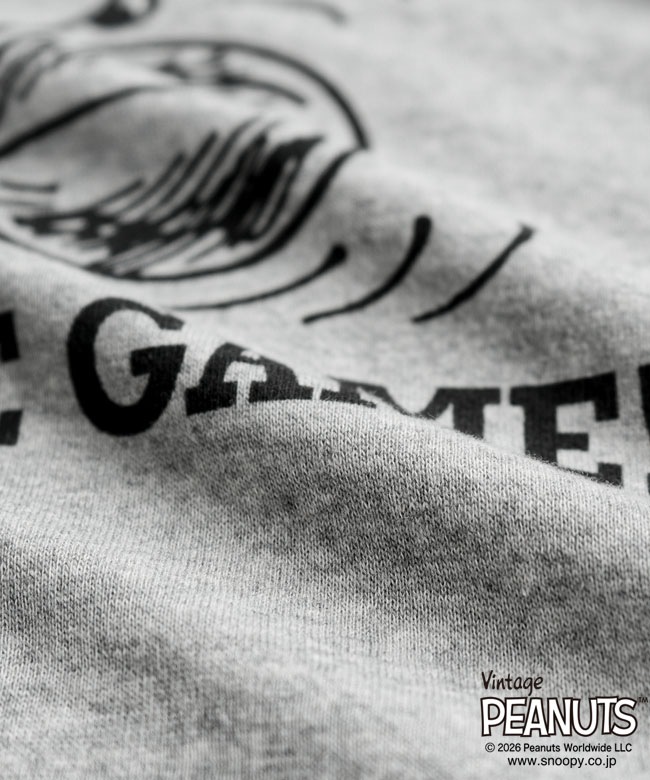 THE SHINZONE(ザ シンゾーン) PEANUTS HALF SLEEVE SWEATSHIRT