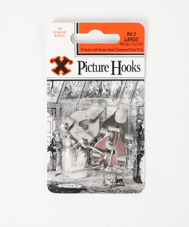 DETAIL(ディティール)?X Picture Hooks No3 set of 3 