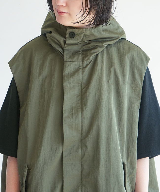 CA-FR0801VT]FIRMUM(フィルマム) フードベスト ライトアウター