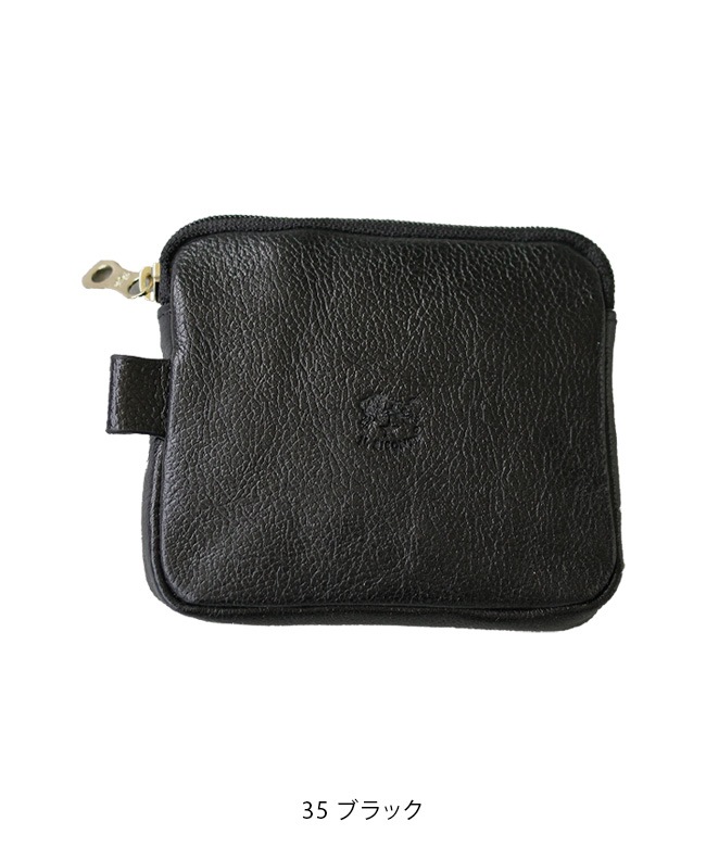 IL BISONTE イルビゾンテ　パース　 ブラック ◇【国内正規販売店】[54242305261]IL BISONTE(イルビゾンテ) 2024